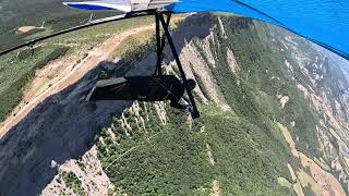 Soaring Chabre at LaragneMonteglin in 20 25 kph wind Lower North take off and North landing field [upl. by Pan]