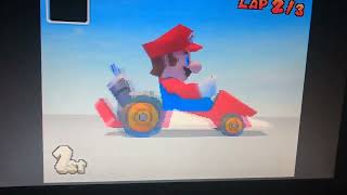 Mario Kart DS Christmas Video N64 Frappe Snowland Replay [upl. by Kenlay]