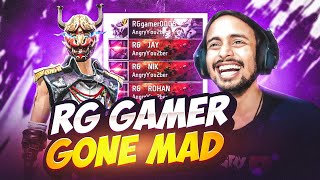 Angry YouTuber 🤬 RG Gamer Laughs After Losing A Game In Region Top 1 Lobby 🤯 Free Fire Max [upl. by Knowlton235]