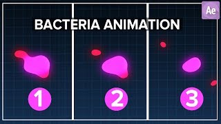 Bacteria Animation in After Effects Tutorial [upl. by Stucker]