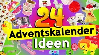 24 ADVENTSKALENDER Geschenkideen zum befüllen für Freundin Mama Papa Freund Männer Kinder BFF [upl. by Kevan867]