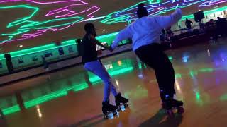 Roller Skating  Dance Skating Compilation from South Skate Roller Rink [upl. by Sletten]