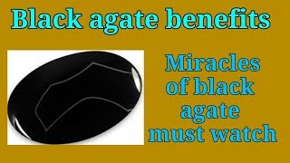 Black agate healing benefits  Gemstone dealing [upl. by Root374]