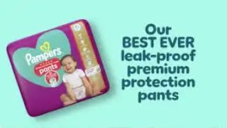 Pampers Premium Protection Nappy Pants [upl. by Navoj477]