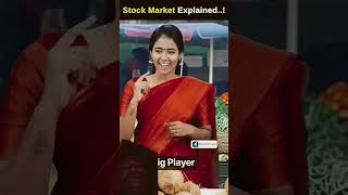 Stock market explained shorts stockmarket viralvideos easy video for stock market [upl. by Lidaa120]