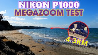 Nikon P1000 MegaZoom Test  Coastal Zoom 43KM [upl. by Kort841]