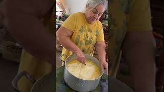 Ingredientes para la masa de los tamales de elote doñatere comidamexicana cosasderancho [upl. by Aldous]