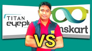 Lenskart Vs Titan Eye Plus Which Is Better  Lenskart  Titan Eye Plus  Om Talk [upl. by Noivert]