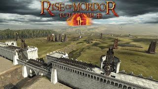 FORCES OF DARKNESS FALL UPON GONDOR  Rise of Mordor Siege Battle [upl. by Michella]