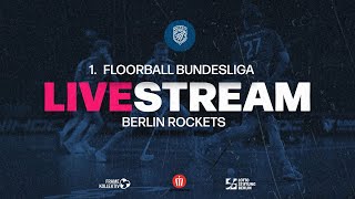 1 Floorballbundesliga  Berlin Rockets v VfL Red Hocks Kaufering [upl. by Kramal962]