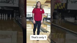 Duckpin Bowling  League Night Spare M4entertainmentvideos bowlingisfun [upl. by Broddie]