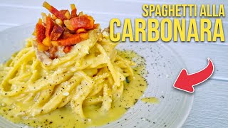 How to Make SPAGHETTI alla CARBONARA Like a Roman Best Recipe on Youtube [upl. by Ecinahs]