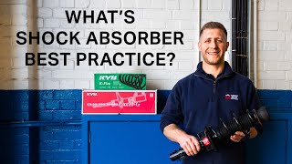 Shock Absorber Best Practice with KYB Shocks  Review [upl. by Anilrahc]