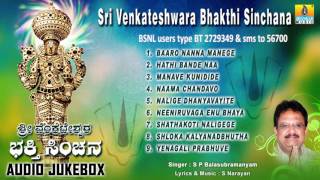 Sri Venkateshwara Bhakthi Sinchana  Sri Tirupathi Kannada Devotional Songs  S P Balasubramanyam [upl. by Kerwinn]