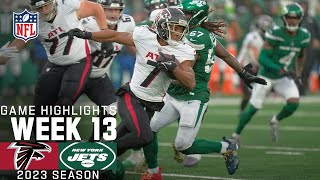 Atlanta Falcons vs New York Jets Game Highlights  NFL 2023 Week 13 [upl. by Crockett157]