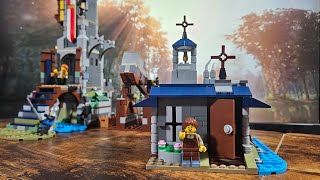 Lego Creator 3in1 Medieval Castle 31120  Priest Home MOC by MIJBricks [upl. by Noyrb450]