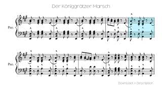 Der Königgrätzer Marsch [upl. by Harrad]