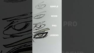 How to draw All For One eyes in Different Levels shorts mha art [upl. by Dammahom]