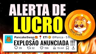 VEM LUCRO 🔥 CRIPTOMOEDA PRONTA PARA ESTOURAR NA BINANCE SMART CHAIN [upl. by Mairim367]