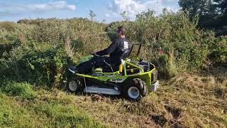 Grillo Climber 10 27 AWD demo test i hyben amp brak [upl. by Courtland]