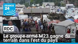 RDC  le M23 gagne du terrain dans lest du pays • FRANCE 24 [upl. by Cami756]