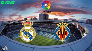 EA FC 25 l Real Madrid vs Villarreal l LaLiga 202425 l HIGHLIGHTS [upl. by Adnotal]