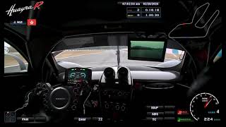 Pagani Huayra R  Zhuhai International Circuit Onboard [upl. by Anaidni463]