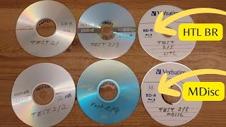 MDisc Vs Blu Ray HTL Disc Ageing Experiment 2 Design [upl. by Adnalahs]