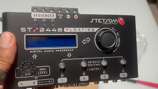 LANÇAMENTO STX2448 FLOATING COM LIMITER DE PICO  PROCESSADOR STETSOM [upl. by Atiuqel]