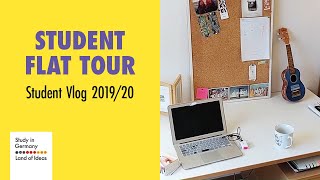 Student Flat Tours in Karlsruhe  Study in Germany 201920 [upl. by Onilatac]