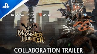 Exoprimal  Monster Hunter Collaboration Trailer  PS5 Games [upl. by Labannah723]