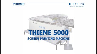 KELLERTHIEME5000screenprintingscreenprintingmachine [upl. by Ludlew]