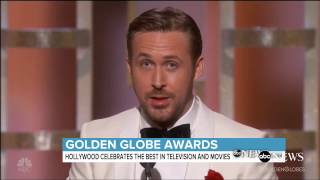 Golden Globes Winners La La Land Wins Seven Golden Globes [upl. by Imak]