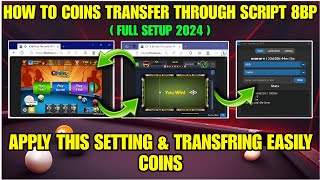 How to  Coins Transfer  through script 8bp 2025 [upl. by Ahders]