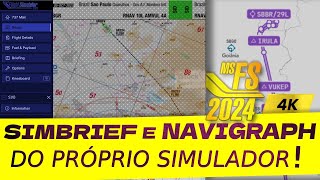 Tutorial de rotas plano de voo Flight Simulator 2024 [upl. by Berkshire388]