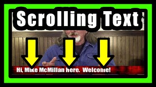 How to Create Scrolling Text on WIX NO Coding Experience Needed [upl. by Aerdnahc494]