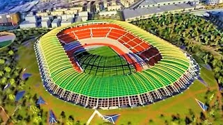 BLIDA MUSTAPHA TCHAKER STADIUM REBUILDING TO 35 OOO SEATS اللي عندو فيديوهات عن منطقتو يبعثهالي كي [upl. by Kane802]