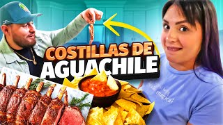 SoyCompaRosh PRUEBA LAS FAMOSAS COSTILLAS DE AGUACHILE  lo SORPRENDÍ [upl. by Fleming]