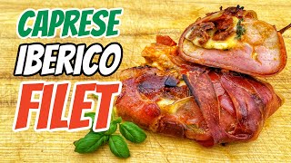 Iberico Schweinefilet Caprese Art  Schwein  Grillcoach Gerrit [upl. by Madox]