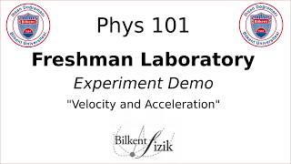 phys101 Experiment 1 Demo [upl. by Ahsehyt]