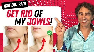 GET RID OF YOUR JOWLS WITHOUT SURGERY  Non Surgical Facelift [upl. by Ettenyl]