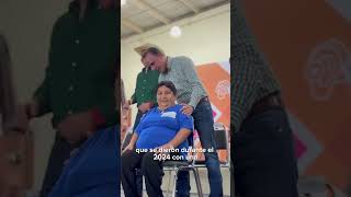 Junto con el DIF Coahuila entregamos becas aparatos auditivos y ortopédicos [upl. by Annaihr994]