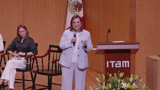 Xóchitl Gálvez en charla con Universitarios ITAM [upl. by Stimson]