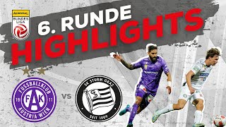 FK Austria Wien  SK Puntigamer Sturm Graz 6 Runde ADMIRAL Bundesliga 202425 [upl. by Wivina]