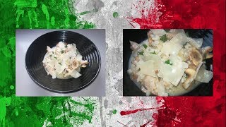 Risotto au Poulet rôti et champignons de Paris [upl. by Eerahc]