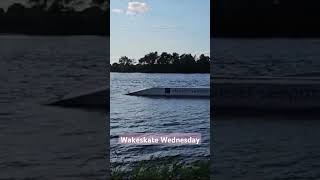 Wakeskate Wednesday 🏄🏄 wakeskating [upl. by Ladnyc]