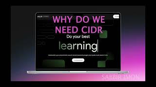 Why Do We Need CIDR  podcast networking [upl. by Ardnauq724]