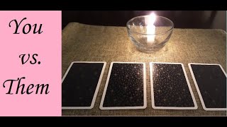 PICK A CARD You vs Them Tarot Love Reading [upl. by Guillemette]