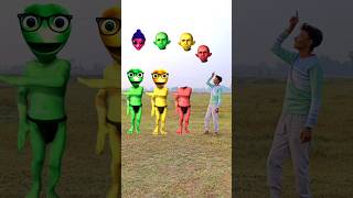 Red yellow amp green joker vs me correct head matching new game  funny vfx magicalvideoshorts [upl. by Winni373]