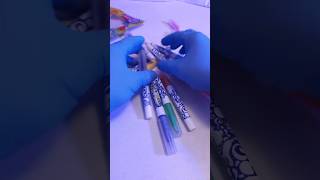 Raw ASMR  Drawing Markers asmr asmrsounds asmrsound asmrseptimolevitante [upl. by Opal]